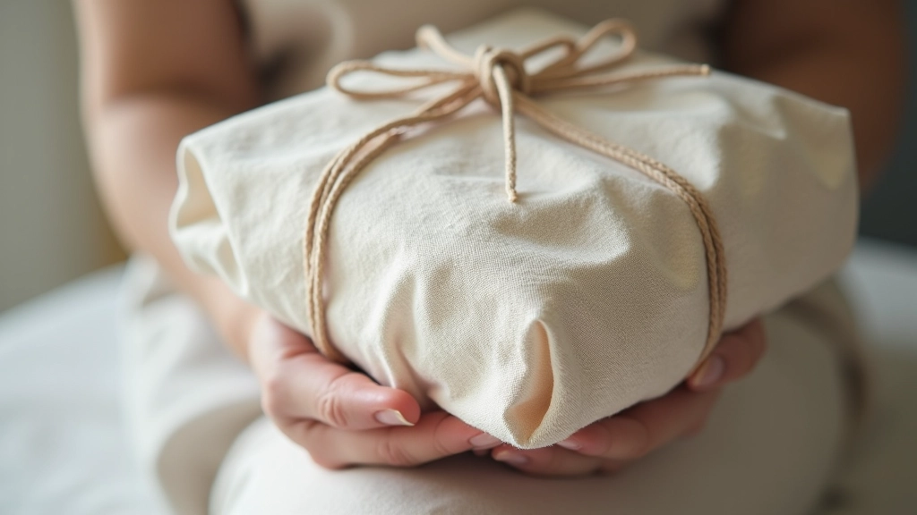 Properly stored and maintained linen wraps showing long-term care